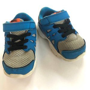 Nike Revolution 2 Sneakers in Blue, Gray + Orange